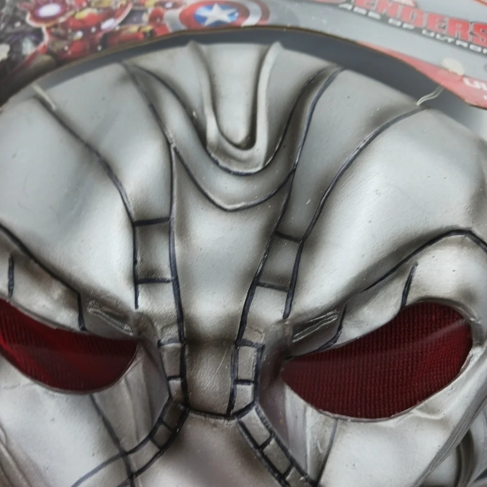 MARVEL Avengers Ultron Mask Kids One Size Halloween Costume Mask for Face
